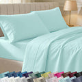 CaliforniaDesignDen California Design Den Soft 100% Cotton Bed Sheets Queen Size Set, 400 Thread Count Good Housekeeping Award Winner, Smoo…