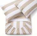 Perupima Peru Pima 415 Thread Count Percal Queen Sheet Set - 100% Peruvian Pima Cotton, 4 Piece (Flat, Fitted, 2 Pillowcases) - Cooling, Cr…