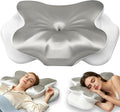 FancyHomeFancyLife Neck Cervical Pillow, Side Sleeper Pillow for Neck Pain, Support Ergonomic Contour Silky Smooth Luxury Memory Foam Pillo…