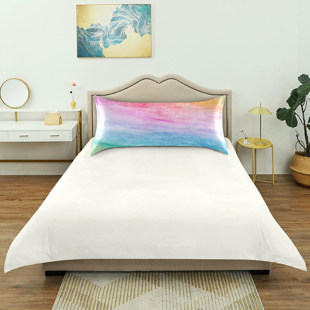 Blueangle Satin Pillowcase for Hair and Skin Silk Pillowcase, Standard Size(20x26 inches) - Satin Pillow Covers with Envelope Closure