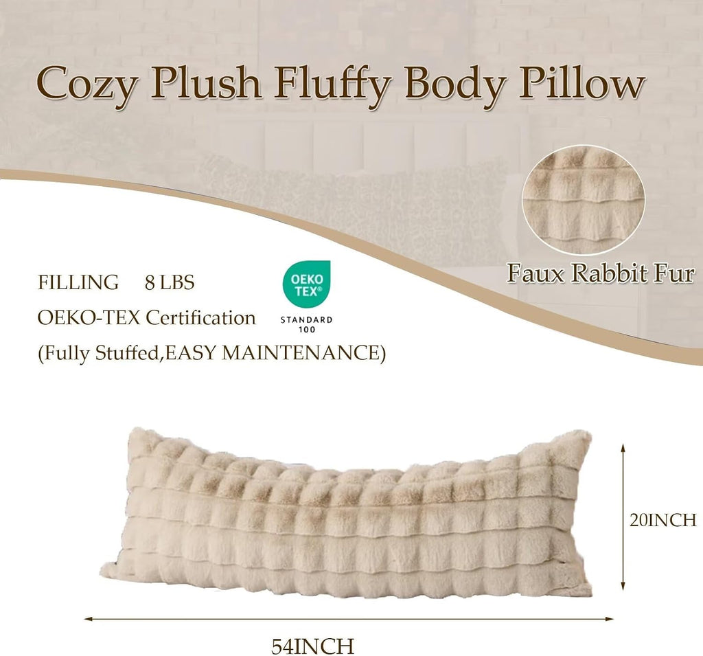 MeadowSkyHome Full Body Pillow 20x54 Inch, Memory Foam Pregnancy Pillow for Side Sleepers, Orthopedic Back Support Maternity Pillow for Women…