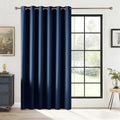 Rybhome RYB HOME Blackout Thermal Insulated Curtains, Portable Curtain for Sliding Glass Door/Storage/Space Room Divider, Large Window Trea…