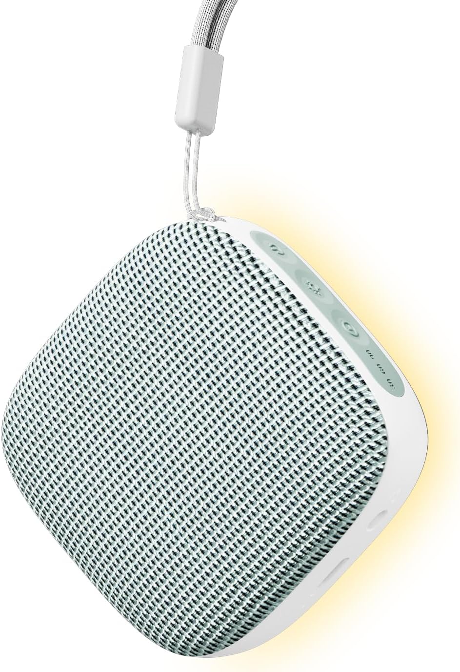 Portable Sound Machine for Travel, White Noise Sound Machine for Sleeping with Night Light, 20 Quality Non-looping Sounds, Headphone…