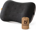 Inflatable Camping Pillow - Ultralight Compact Air Pillow for Travel, Backpacking & Hiking - Ergonomic Neck & Lumbar Support - Portable…