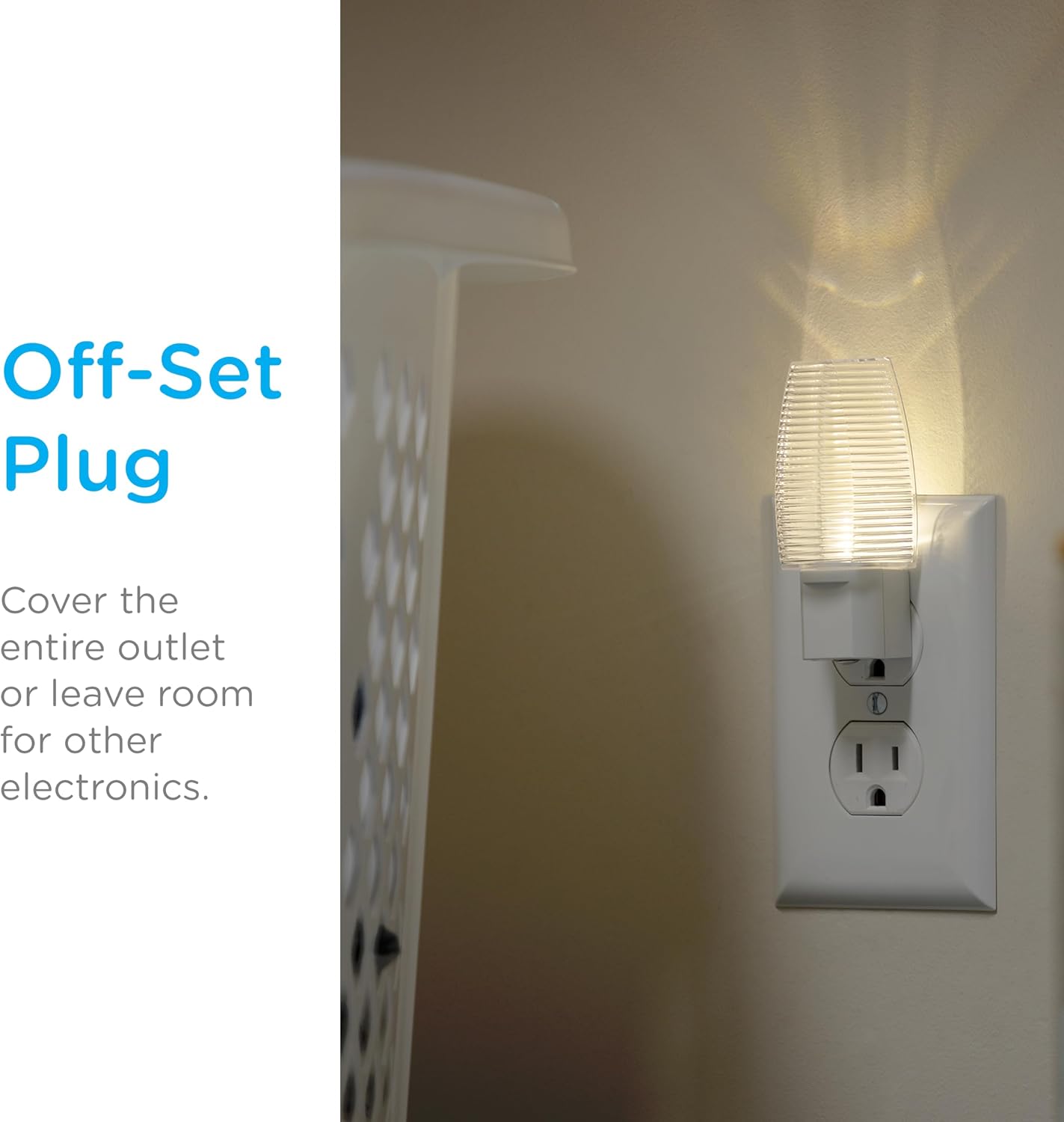 Lights by Night LED Night Light, Plug-in, Dusk to Dawn Sensor, Warm White, UL-Certified, Energy Efficient, Ideal Nightlight for Bedroom…