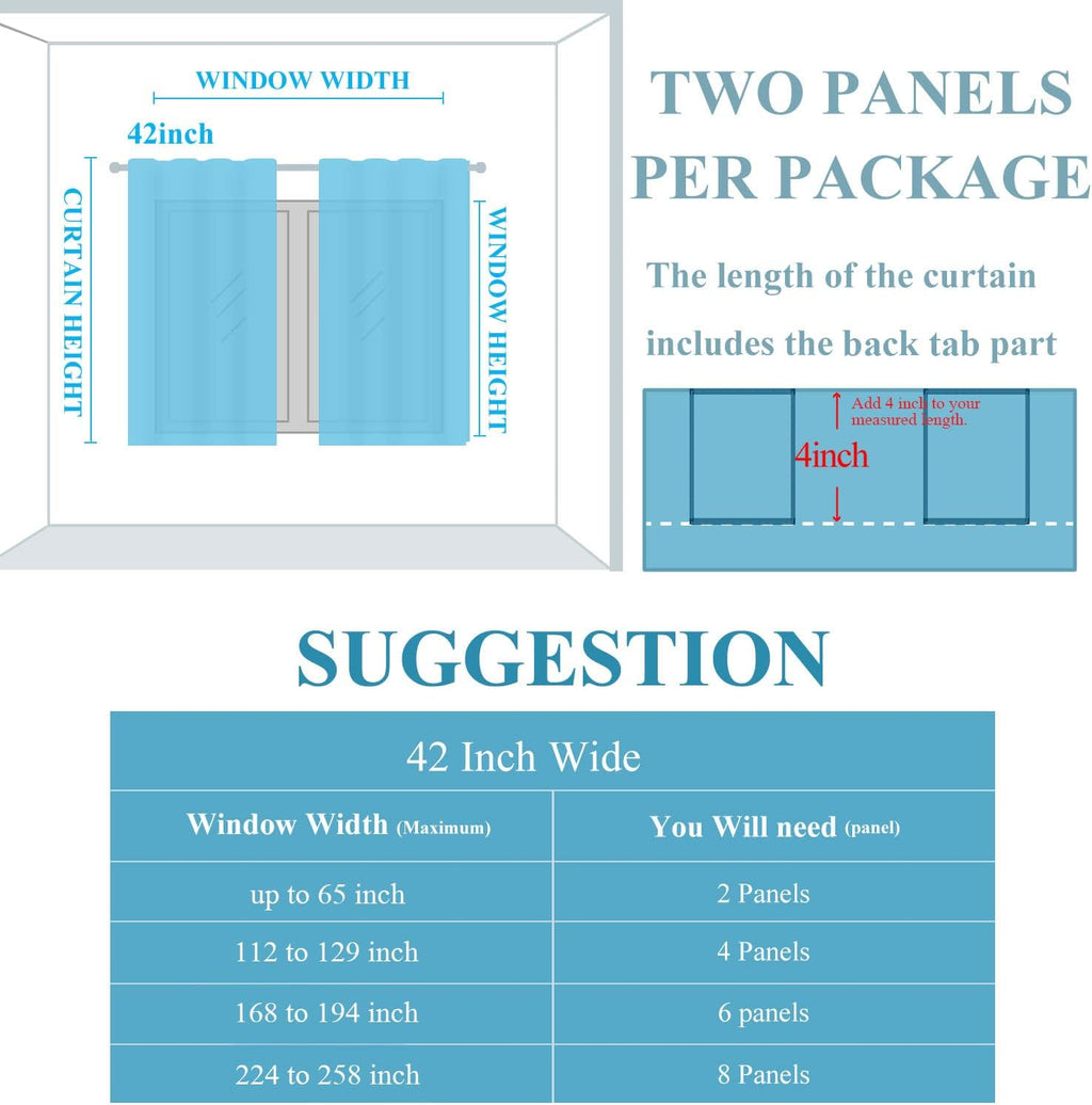 Estelartextiler Estelar Textiler Beige and Greyish White Ombre Blackout Curtains 63 Inches Length 2 Panels Set for Bedroom, Thermal Insulat…