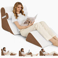 LevNubis 4PCS Orthopedic Bed Wedge Pillow Set for Post Surgery&, Adjustable Wedge Pillow for Back, Acid Reflux, Sitting up in Bed, Recov…