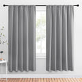 NICETOWN Blackout Curtain Panels for Bedroom - Thermal Insulated Rod Pocket Blackout Drapes/Draperies for Play Kids Room (2 Panels, W52 x…