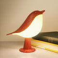 Deogos Small Desk Lamp, Bird Bedside Light with 3 Color Temperature and Touch Sensor, Cordless Kids Night Light, Rechargeable Battery for…