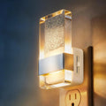 DORESshop LED Night Lights Plug into Wall, 0-100LM Dimmable Nightlight, Bubble Decorative Night Light, Dusk to Dawn Sensor, Wall…