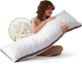 Decroom Memory Foam Body Pillow for Adults, Ultra-Soft Full Body Pillow with Diamond Quilted Cover, Support for Side Sleepers - Machine Was…