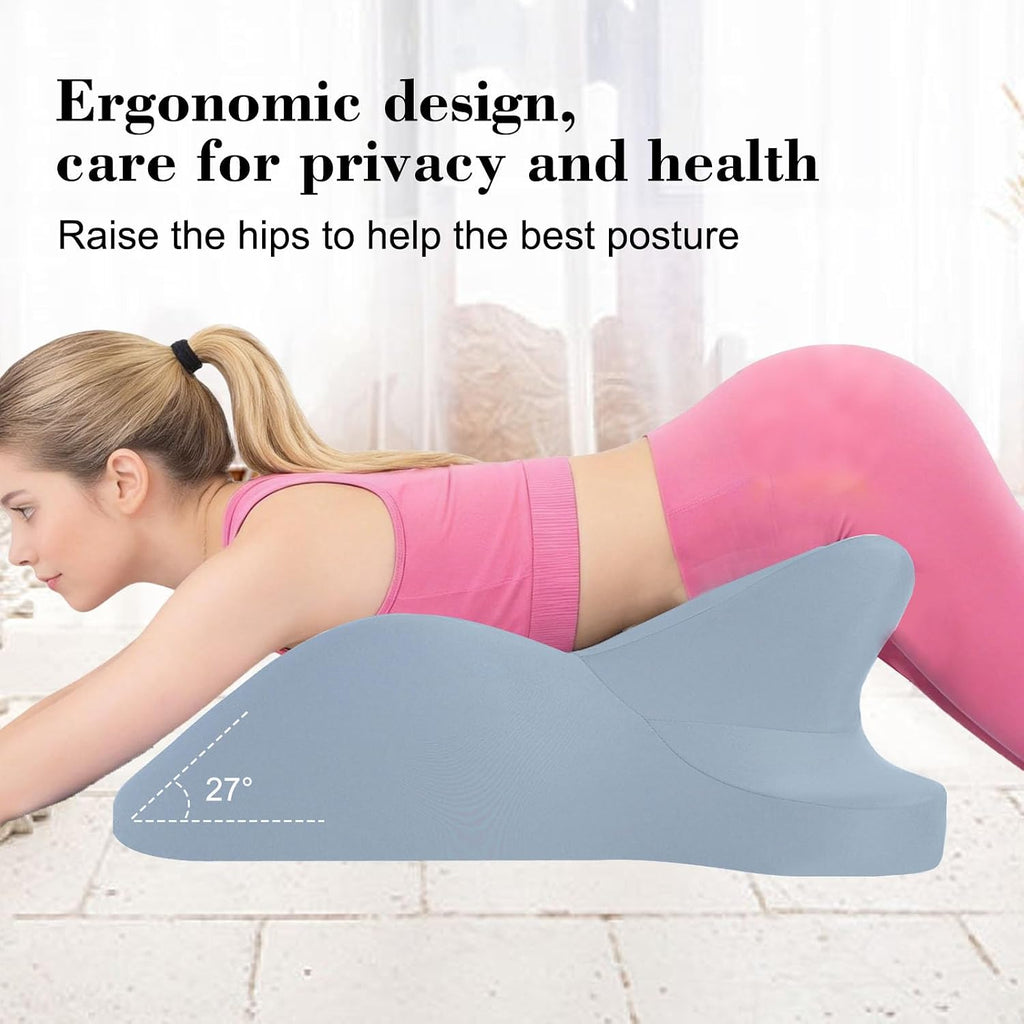 Oversized 27-Degree Couples Pillow - 5-in-1 Memory Foam Wedge for Neck Alignment, Zoned Support for Arm & Shoulder, Phone Reading, Leg…