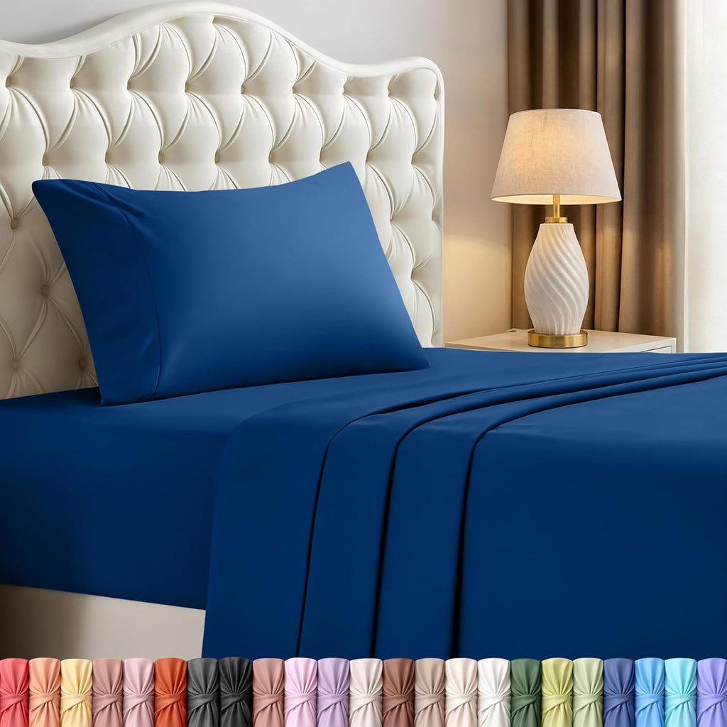 Utopiabedding Utopia Bedding Twin Sheet Set – 3 Piece Bed Sheets for Twin Size Bed, Soft and Breathable Microfiber, Includes 1 Fitted Sheet…