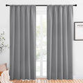 NICETOWN Blackout Curtains 84 inches Length - Energy Efficient & Noise Reducing Thermal Insulated Rod Pocket Blackout Drapes/Draperies…