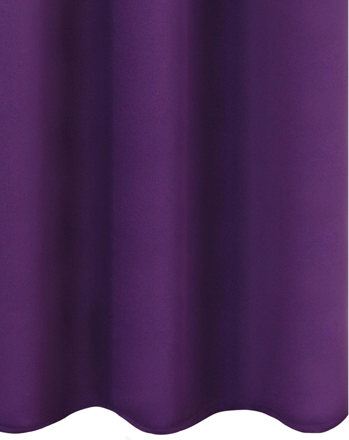 Lemomo Purple Blackout Curtains 34 x 63 Inch Length/Set of 2 Curtain Panels/Thermal Insulated Room Darkening Blackout Curtains for Bedroom…