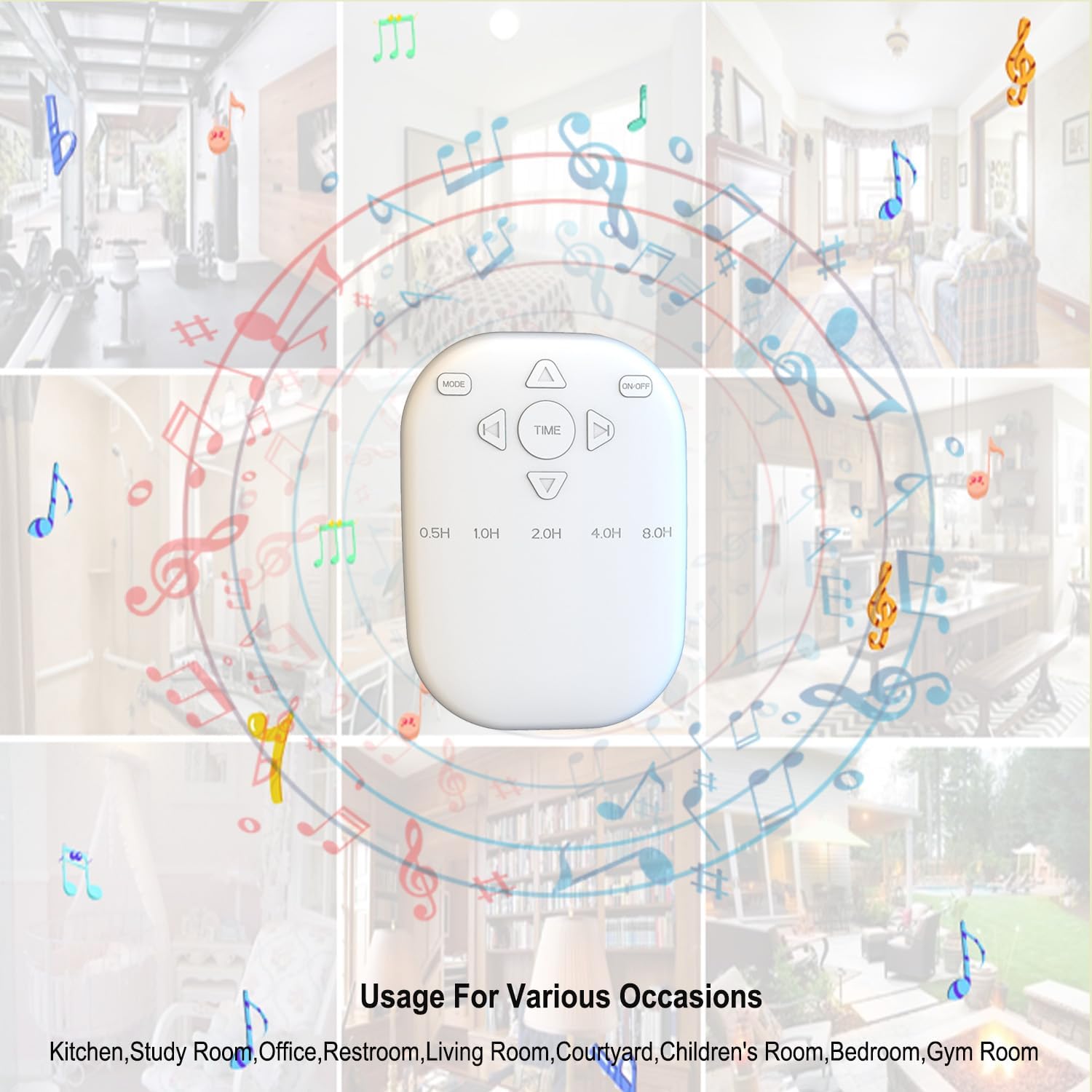 White Noise Sound Machine, Wireless Sound Machine with 36 Relaxing Sounds Including Nature Sounds and White Noise, Small Speaker for…