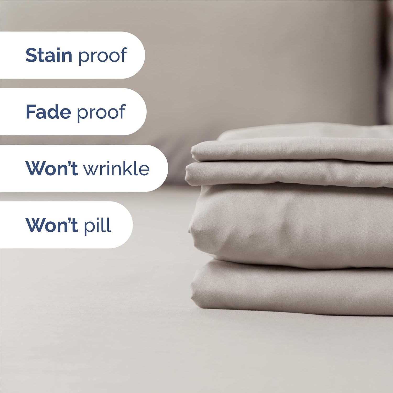 Full 6 Piece Sheet Set - Comfy, Breathable & Cooling - Hotel Luxury Bedding for Women, Men, Kids, Teens & Children - 1 Flat & 1 Fitted…