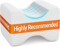 BlissTrends Memory Foam Knee Pillow, Knee Pillow for Side Sleepers, Leg Pillows for Sleeping Blood Circulation, Elevation Pillow for…