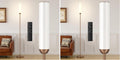 Ambimall LED Floor Lamp with Remote Control, 65" Standing lamp with Stepless Adjustable 3000K-6500K Colors & 30-100% Brightness, Foot…