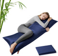MR&HM Cooling Body Pillow Case 20"x54", Body Pillow Cover for Hot Sleepers, Breathable & Moisture Wicking, Soft Envelope Long Pillowca…