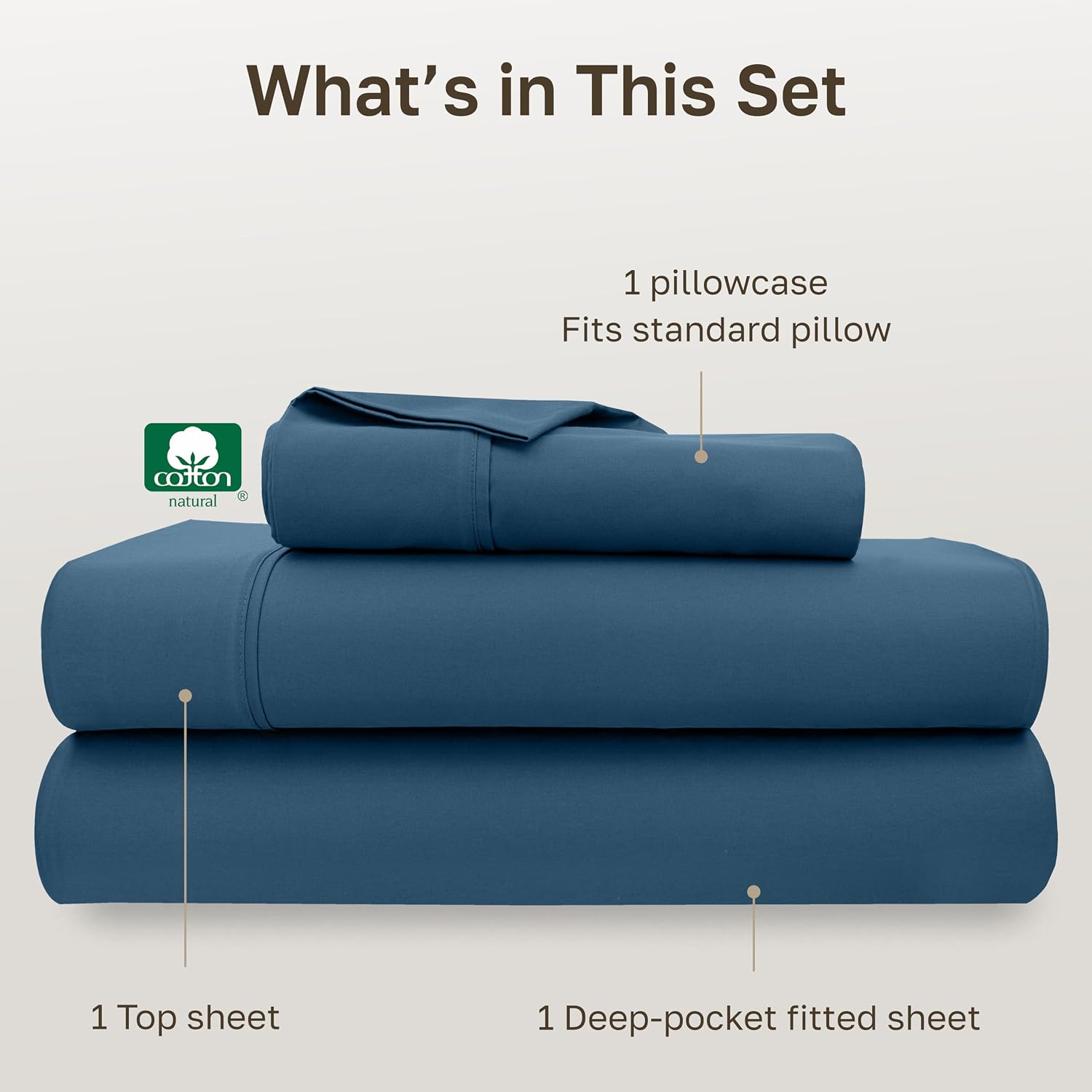CaliforniaDesignDen California Design Den Soft Twin Size 100% Cotton Sheet Sets, 400 Thread Count Good Housekeeping Award Winner, Silky Sat…