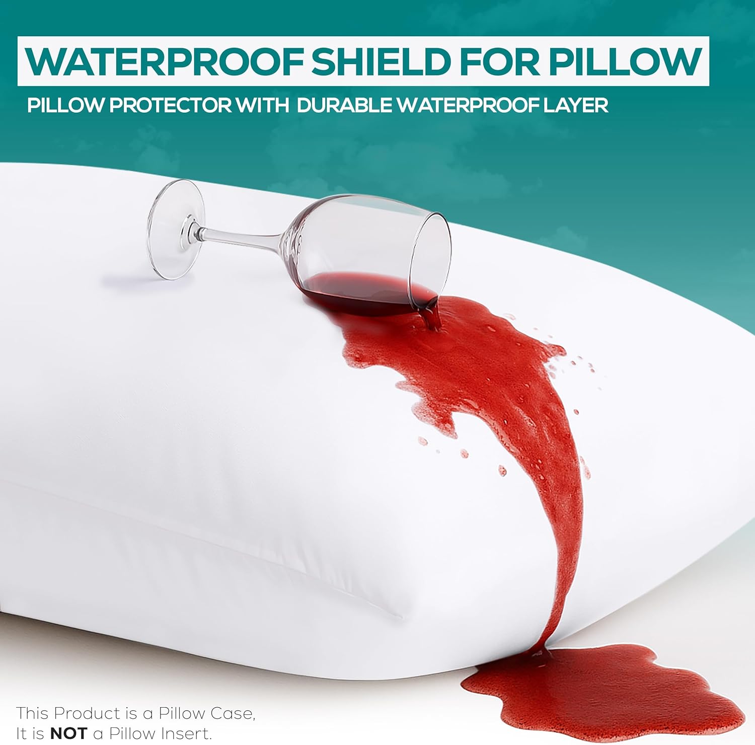 Utopiabedding Set of 8 Pillow Protectors with Zipper Queen Size, Bed Bug and Dust Mite Proof Pillow Covers, Ultra Soft Pillow Encasements,…
