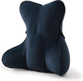 Lumbar Support Pillow(Pat. Pend) – Multi-Functional Ergonomic Back Cushion for Office Chair, Car Seat & Sofa, Reading Pillow with Firm…