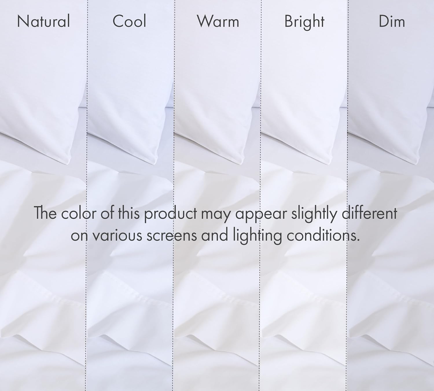 Ruvanti 100% Cotton Percale Sheets King Size 6 Piece Set, Cooling Bed Sheets for Hot Sleepers, Deep Pocket 16”, Breathable Lightweight & Du…