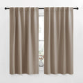 NICETOWN RV Curtains for Camper Windows - (Taupe Color) 34x54 Inch, 2 Panels Set, Thermal Insulated Room Darkening Blackout…