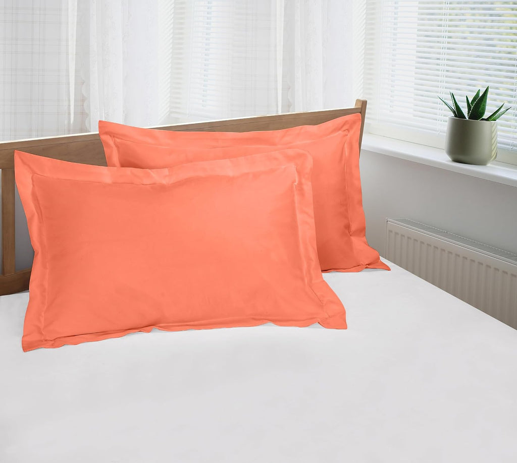 Royalelinens Royale Linens Pillow Shams 2 Pack Euro Size 26x26 Inch - Brushed 1800 Microfiber - Bed Pillow Shams, Wrinkle Resistant Super S…