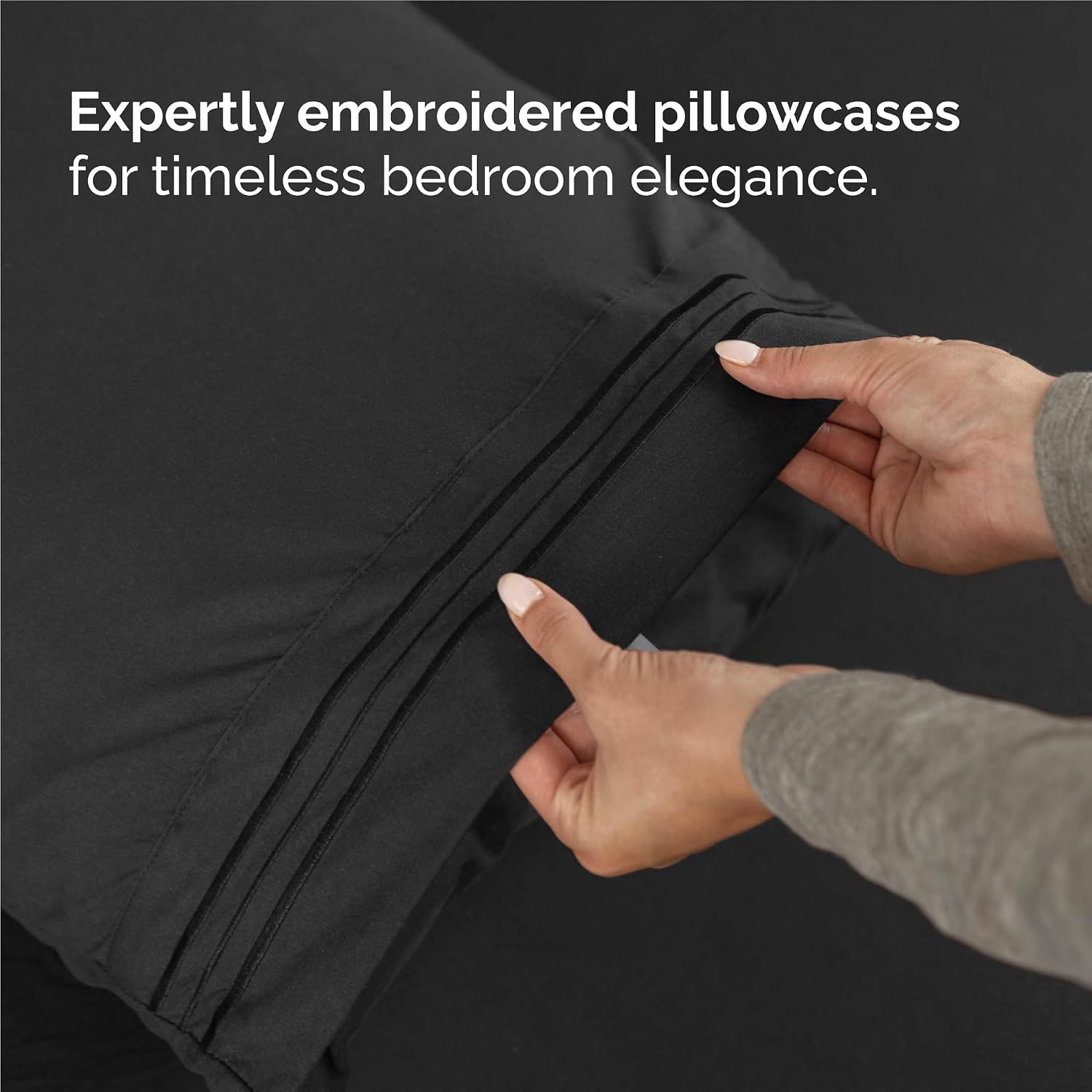 King Size 4 Piece Sheet Set - Comfy Breathable & Cooling Sheets - Hotel Luxury Bed Sheets for Women & Men - Deep Pockets, Easy-Fit, Extra…