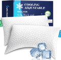 Supamodern Side Sleeper Pillow for Side and Back Sleepers -Cooling Cervical Neck Pillows for Neck and Shoulder, Adjustable Shredded Memory…