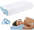 Ylekto Cervical Neck Pillow for - Ergonomic Contour Memory Foam Pillows, Cooling Side Sleeper Pillow for Sleeping, Orthopedic Bed Pillow fo…