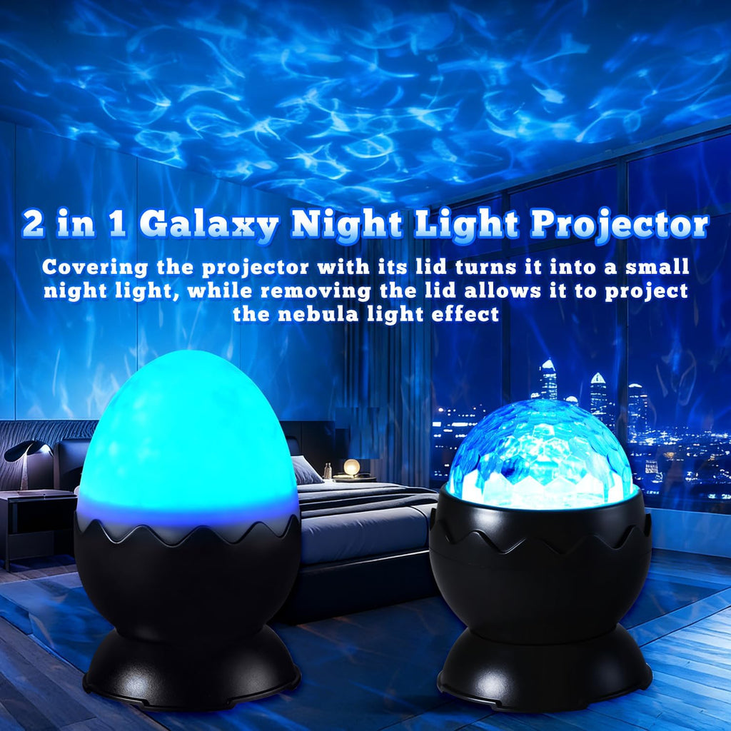 UweSmartLightingHouse Red Night Light, 2-in-1 Galaxy Projector, Light relaxation Lamp, Light Projector, 670nm Red Light for Bedroom, Gift…