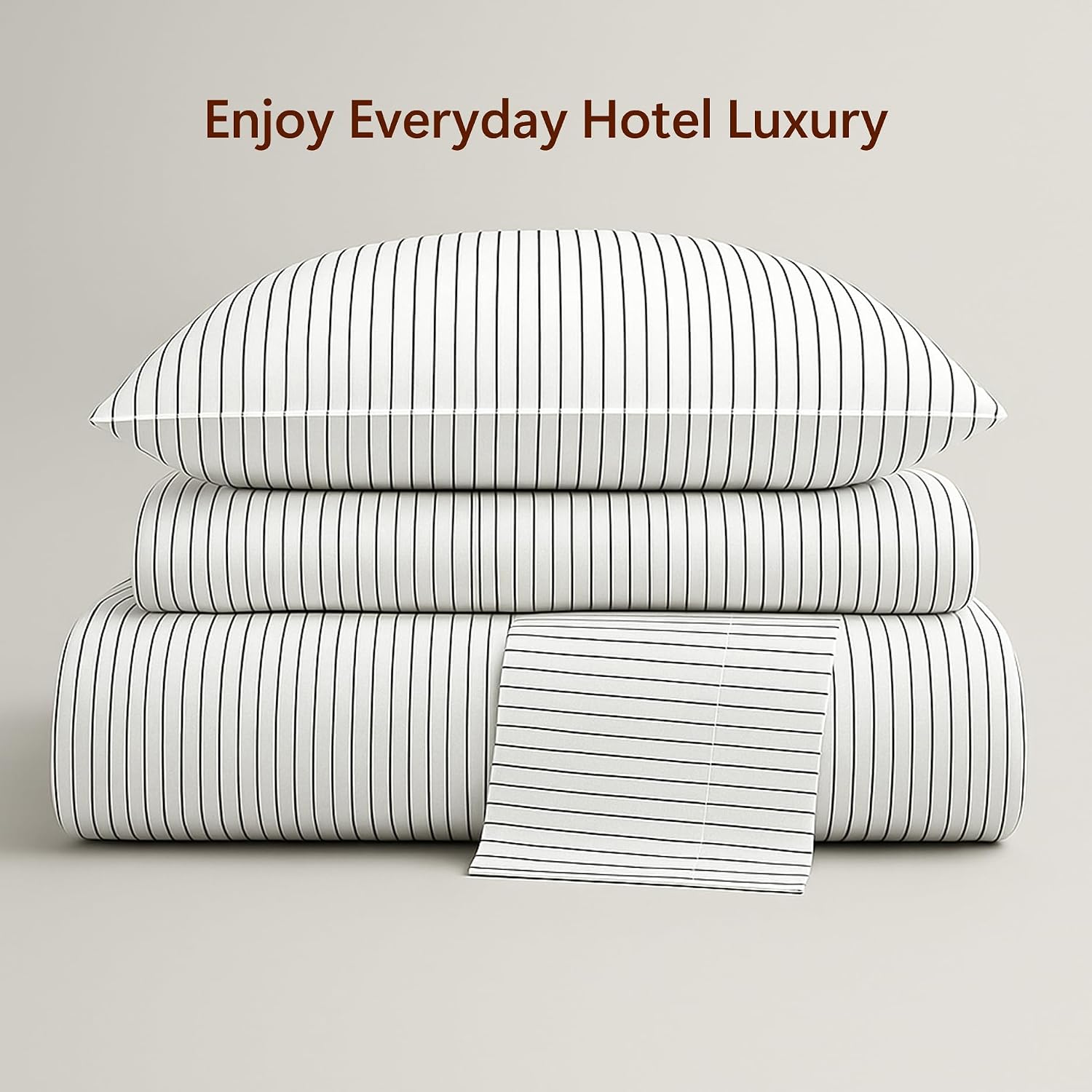 Perupima Peru Pima 415 Thread Count Percal Twin Sheet Set - 100% Peruvian Pima Cotton, 3 Piece (Flat, Fitted, 1 Pillowcase) - Cooling, Cris…