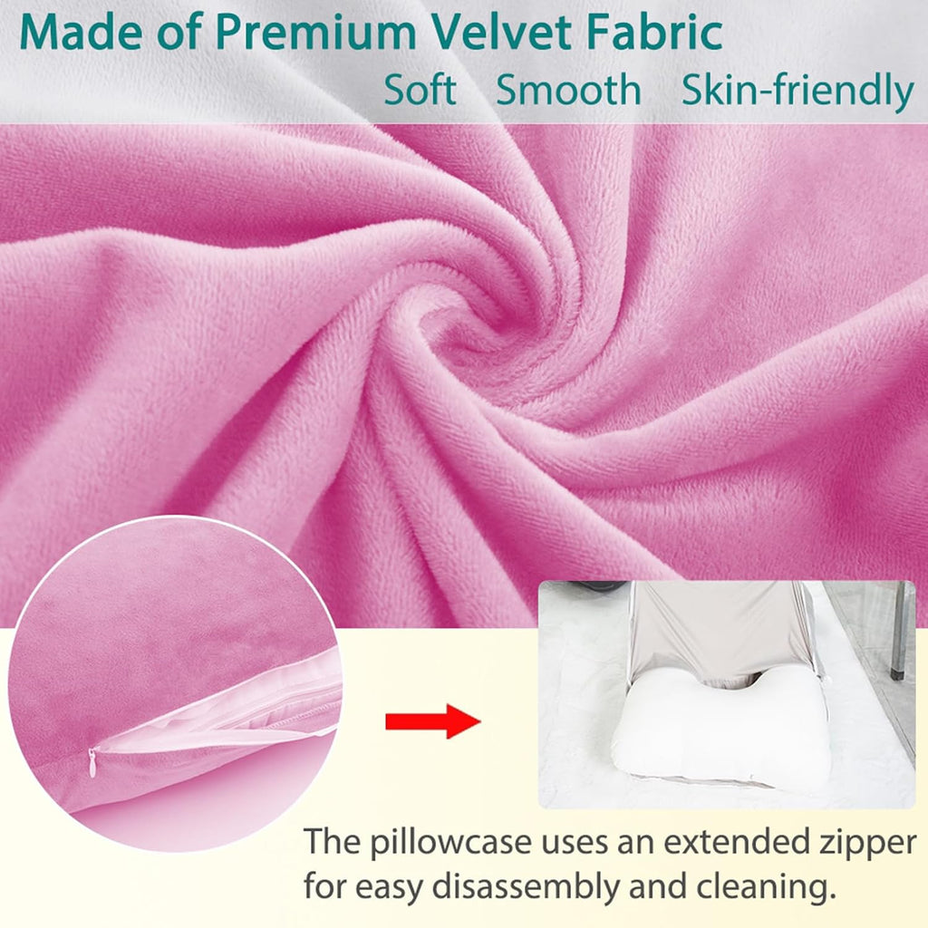 Shredded Memory Foam Body Pillow, Pregnancy Pillows for Sleeping, Maternity Pillow for Pregnant Women, Memory Foam Filling U Shaped Body…