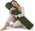 Body Pillow for Adults – Corduroy Long Round Bolster Pillow for Bed, Cuddle Pillow with Full Support for Side Sleepers & Restful Sleep,39…