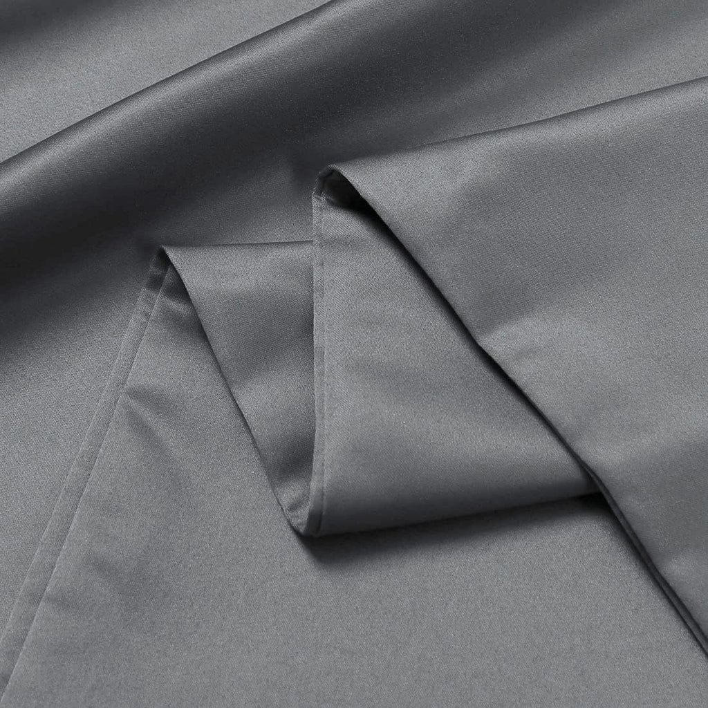 uxcell Body Pillow Cover, 20x72 Inch Grey Silky Satin Body Pillowcases for Hair and Skin, Soft Cooling Smooth Pillow Case with Envelope…