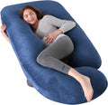 60 Inch Full Body Pregnancy Pillows for Sleeping Cooling Pregnancy Pillow, U Shaped Pregnancy Body Pillow, Maternity Pillows for Pregnant…