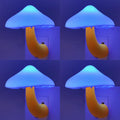 APAKI LED Mushroom Night Light Plug in Lamp, Light Sensor Night Lights Plug into Wall, Dusk to Dawn Sensor Night Light for Adults Ki…