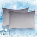 Luxear Cooling Pillow Cases, 2 Pack King Size Arc-Chill Q-max > 0.5 Gradient Cool Pillowcases for Hair Skin, Breathable Silky Cooling Summer…
