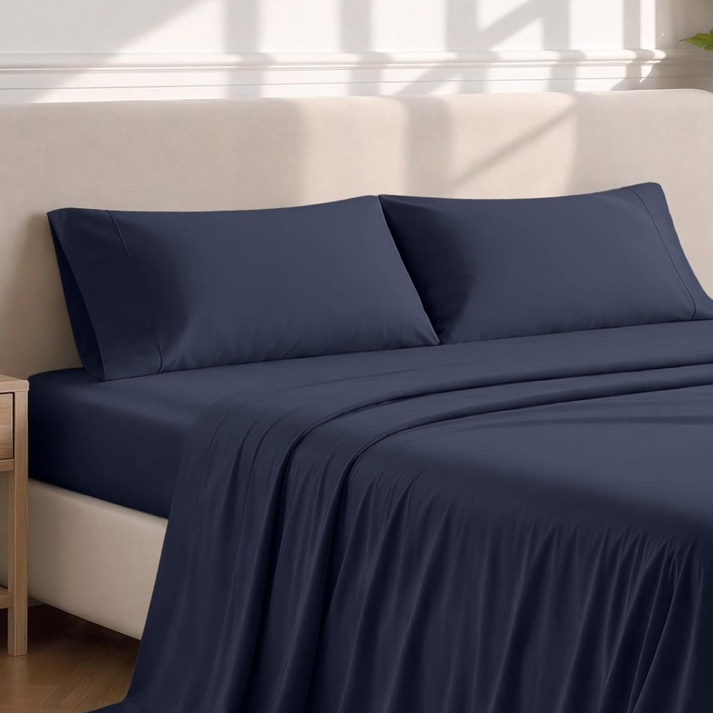 BareHome Bare Home 1800 Ultra-Soft Microfiber Pillowcase Set - Double Brushed - Hypoallergenic - Wrinkle Resistant (Standard Pillowcase Set…