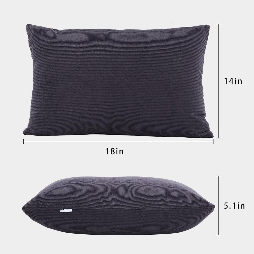 MOON LENCE Camping Pillows 2 Pack, Compressible Camp Pillow with Washable Cover & Carry Bag, Plush Filled Backpacking Pillow for Hiking…