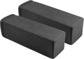 MMuteTouch 2 Pack Couch Arm Rest Pillow, 6''x6''x20'' Faux Leather Waterproof Cover, High Density Foam Armrest Cushion, Removable & Washabl…