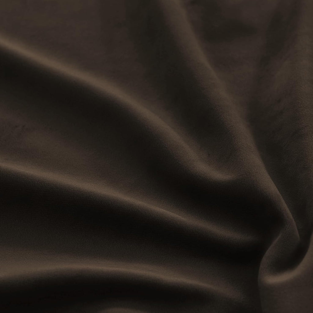 Rybhome RYB HOME Brown Velvet Curtains for Bedroom Living Room, Thermal Insulated Privacy UV Heat Blocking Luxurious Drapes for Nursery Din…