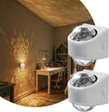 L LOHAS LED Projector Night Light, 2Pack Night Lights Plug into Wall with Dusk to Dawn Sensor,3000K Soft White Projector Nightlight for…