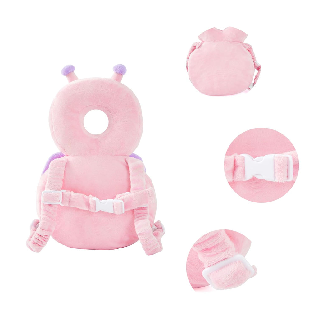 Baby Back Potection Toddler Safety Protector Cushion Pad Toddler Backpack for Crawling Walking Adjustable Toddlers Back Safety Pad for…