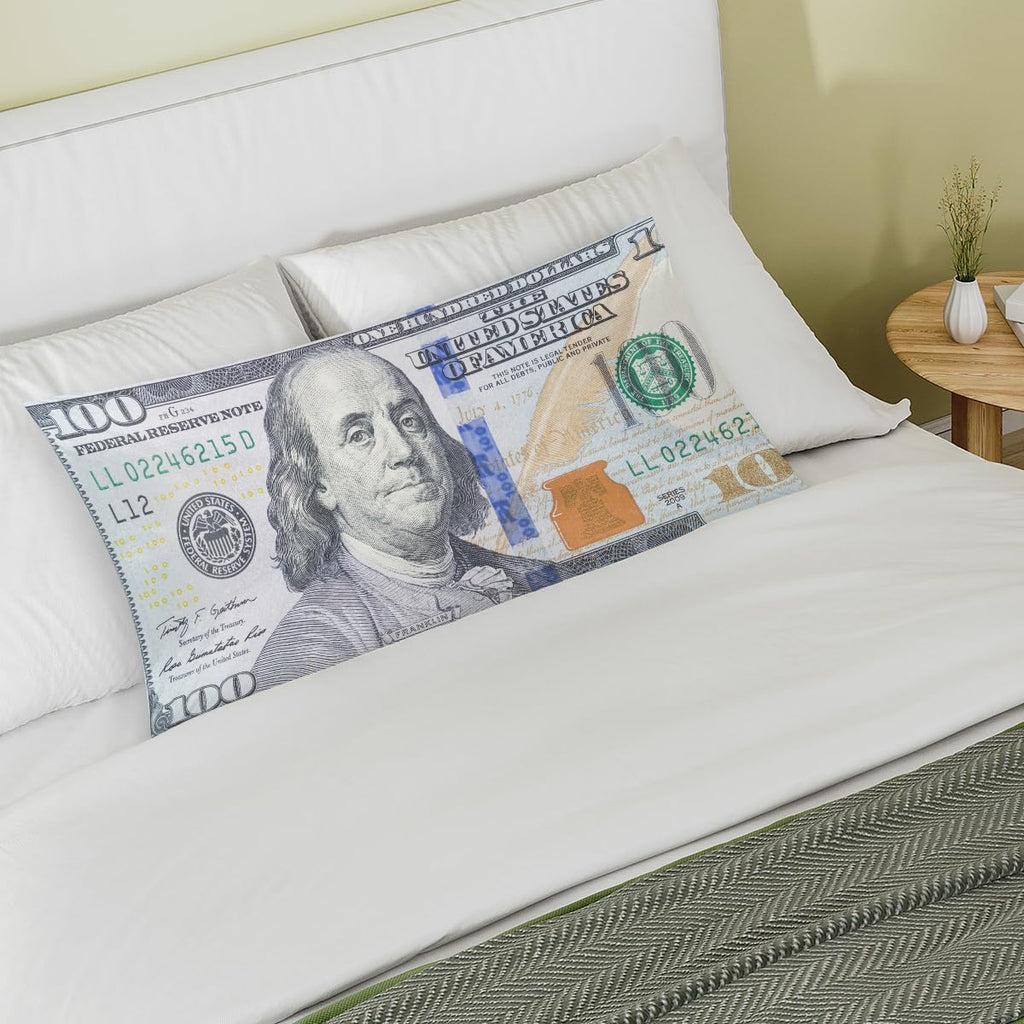 Dollar Modern One Hundred Satin Silk Pillowcase for Hair and Skin Pillow Cases King Size Soft Silk Pillow Case with Envelope Closure…