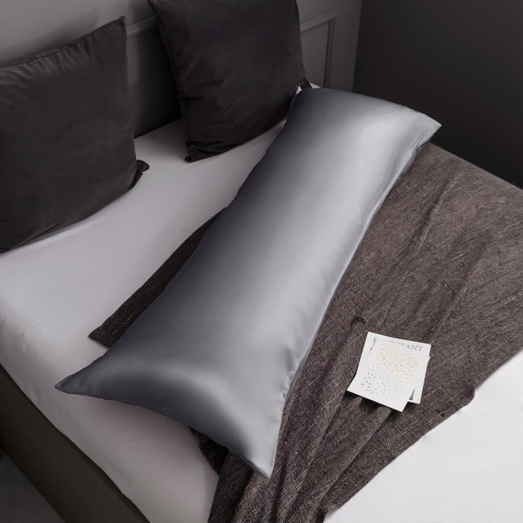 TELUS Body Cooling Pillow Case Cover, Bamboo Rayon & Lyocell Pillowcase with Zipper Closure, Breathable Pillow Case for Hot Sleepers and…