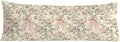 Coquette Chinoiserie Pink Floral Bow Body Pillow Covers 20x54, Grandmillennial Home Decor, Girly Aesthetic Pink Flower Long Body Pillow…
